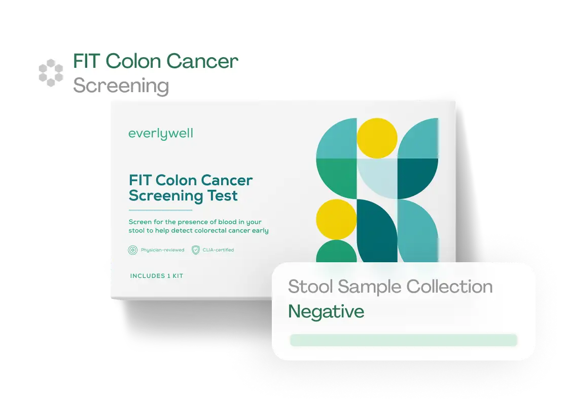 FIT Colon Cancer Screening Test at-home test kit